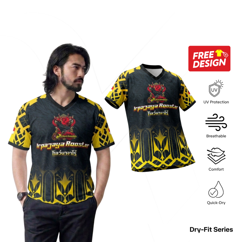 Custom Jersey Beli 12 Pcs Bahan Milano