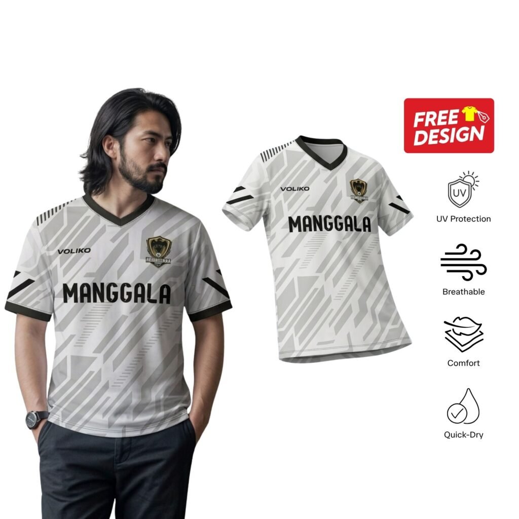 Custom Jersey Satuan Bahan Brazil