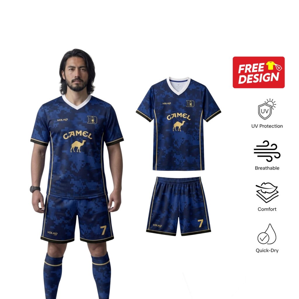 Custom Jersey Stelan Bahan Emboss